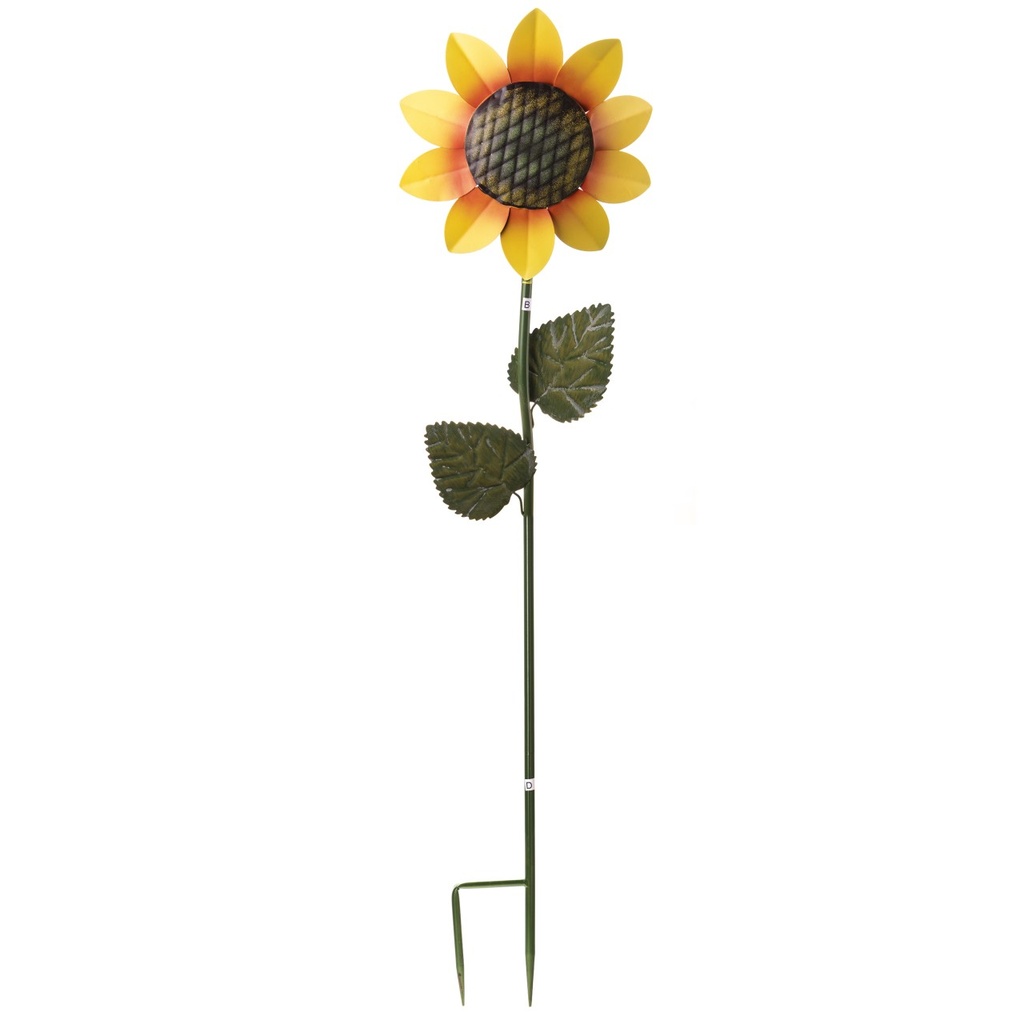 [LA-1821966] Metall Gartenstecker Sonnenblume