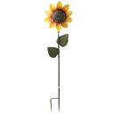 Metall Gartenstecker Sonnenblume