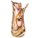 Murano-Stil Glas Vase mit Eule