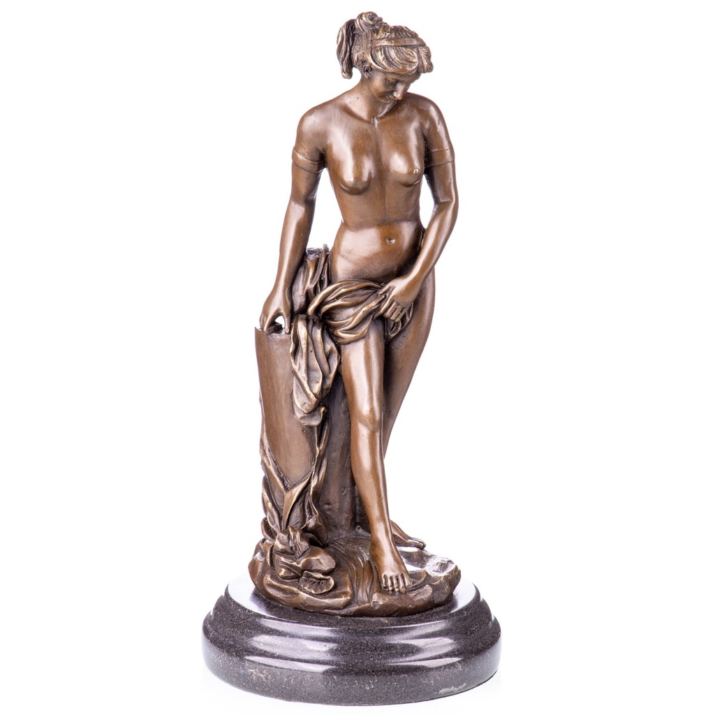 [LA-1822045] Bronzeskulptur Bronzefigur Weiblicher Akt