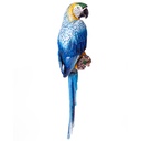 Gusseisen Wandfigur Papagei