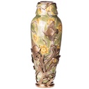 Porzellan mit Bronze Vase mit Fischen