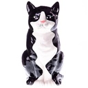 Keramik Tierfigur Katze