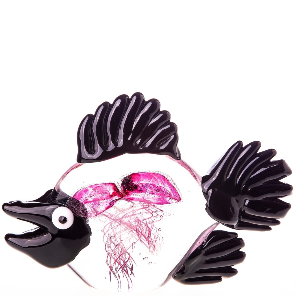 [LA-1822144] Murano-Stil Glas Fisch mit Quallen