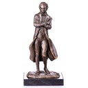 Bronzeskulptur Bronzefigur Komponist Franz Peter Schubert