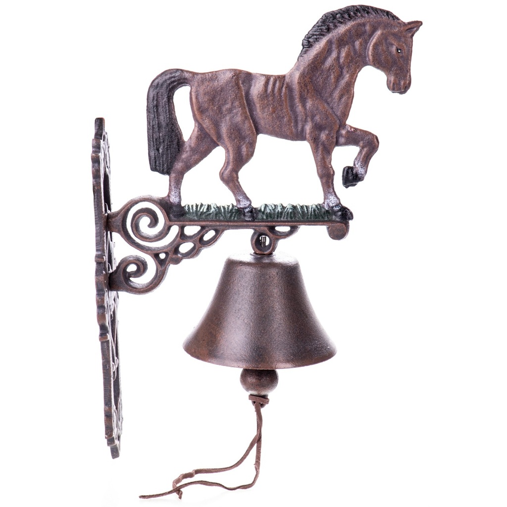 [LA-1822160] Gusseisen Glocke Pferd