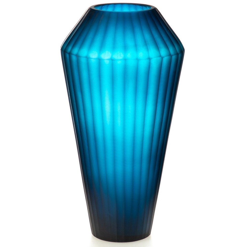 [LA-1822200] Handgeschliffene Glasvase