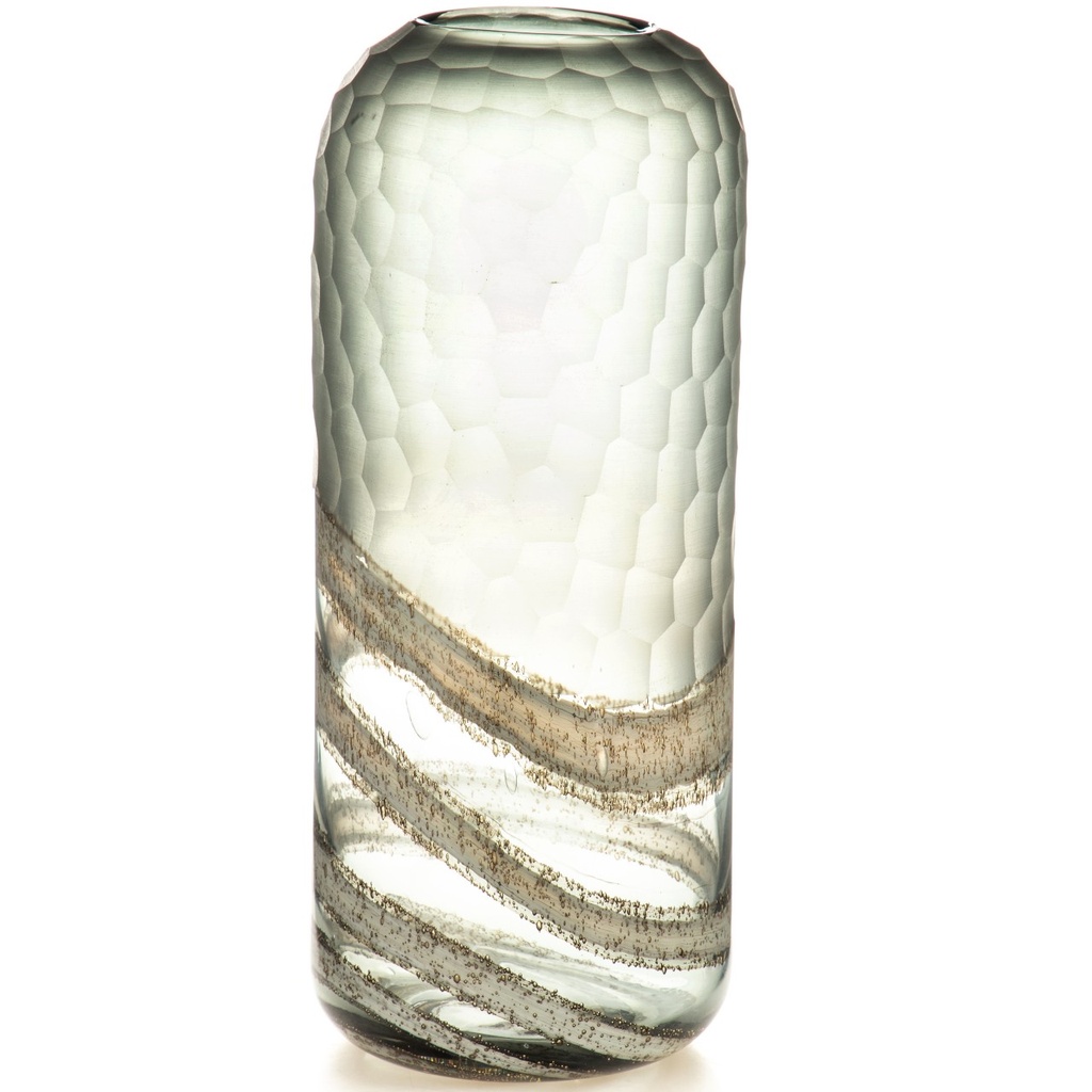 [LA-1822205] Handgeschliffene Glasvase