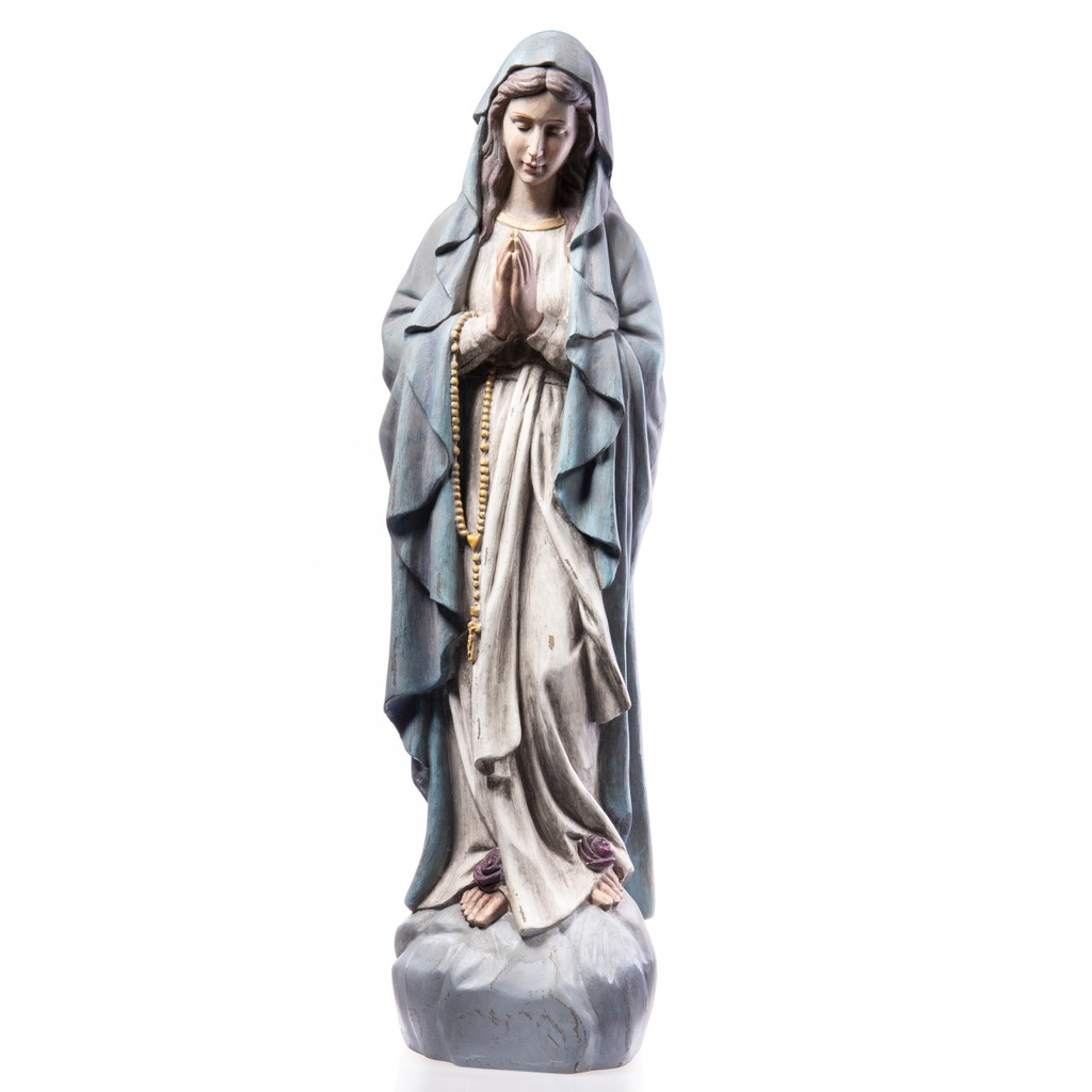 [LA-1822318] Heilige Madonna handbemalte Polyresinfigur