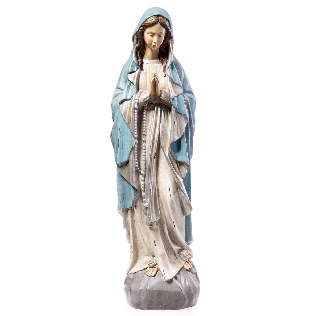 [LA-1822319] Heilige Madonna handbemalte Polyresinfigur