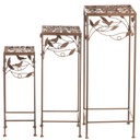 Metall Blumenhocker Set/3