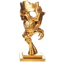 Polyresinfigur Teelichthalter Skelett
