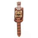 Messing Kompass mit Lederarmband