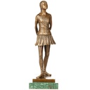 Bronzeskulptur Bronzefigur Kleine 14 Jährige Tänzerin nach Degas