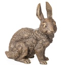 Bronzeskulptur Bronzefigur Kaninchen