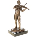Bronzeskulptur Bronzefigur Komponist Johann Strauss mit Geige