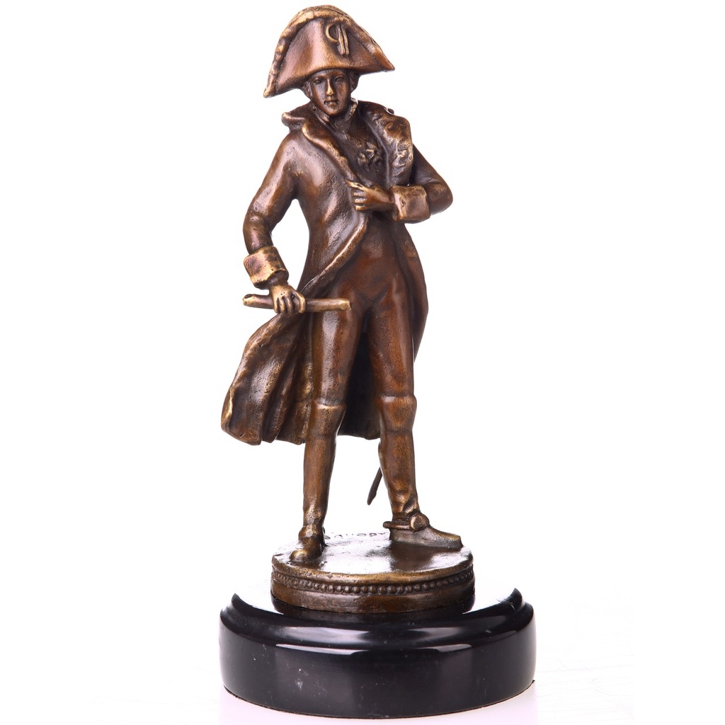 [LA-1822489] Bronzeskulptur Bronzefigur Napoleon