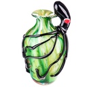 Murano-Stil Glas Vase mit Tintenfisch