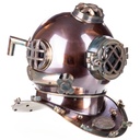 Taucherhelm Aluminium