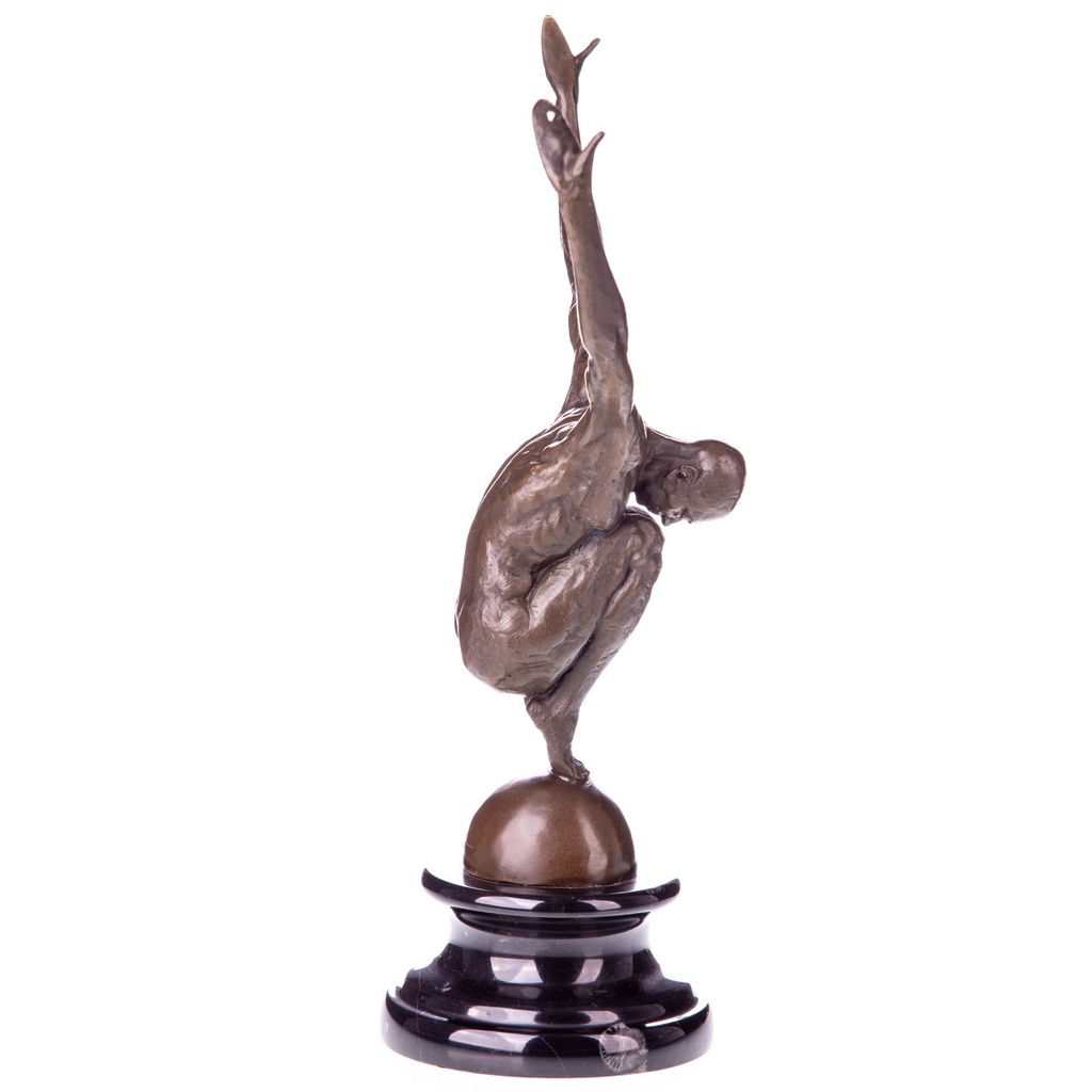 [LA-1822540] Bronzeskulptur Bronzefigur männlicher Akt