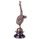 Bronzeskulptur Bronzefigur männlicher Akt