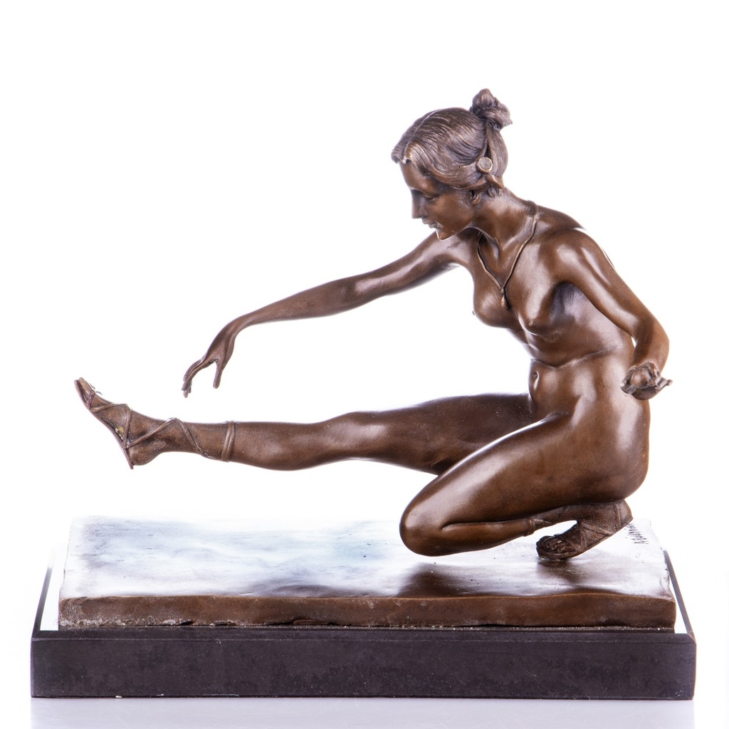 [LA-1822546] Bronzeskulptur Bronzefigur Weiblicher Akt