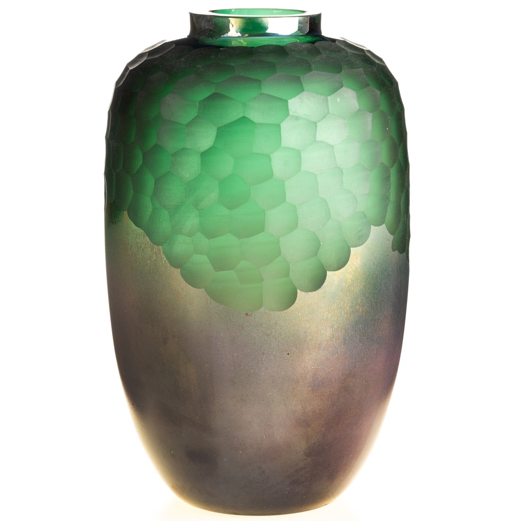 [LA-1822548] Handgeschliffene Glasvase