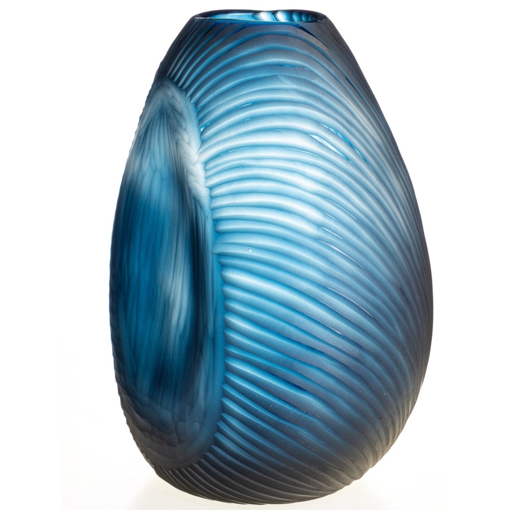 [LA-1822556] Handgeschliffene Glasvase