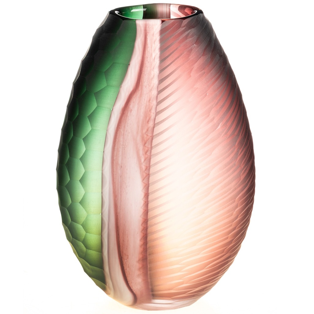 [LA-1822558] Handgeschliffene Glasvase