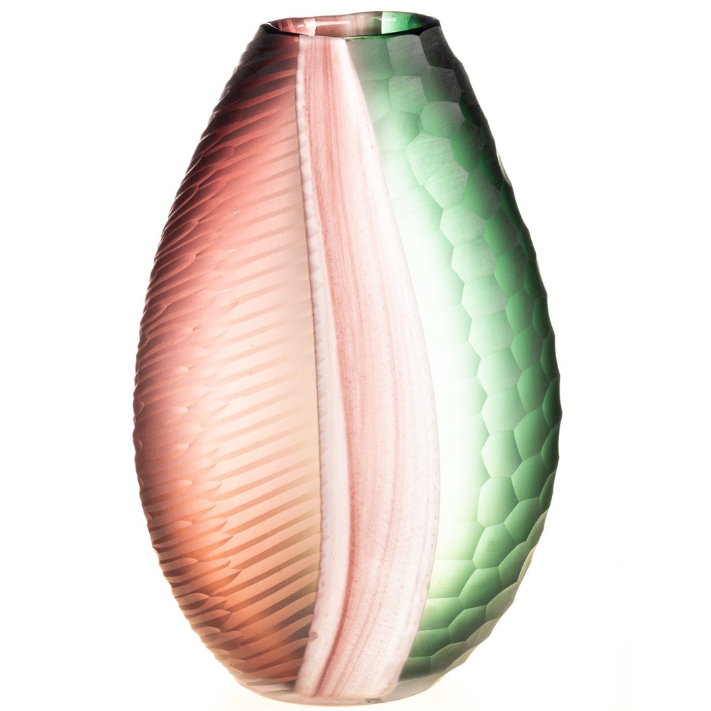 [LA-1822559] Handgeschliffene Glasvase