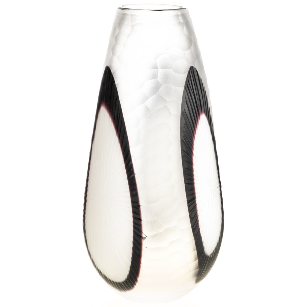 [LA-1822568] Handgeschliffene Glasvase