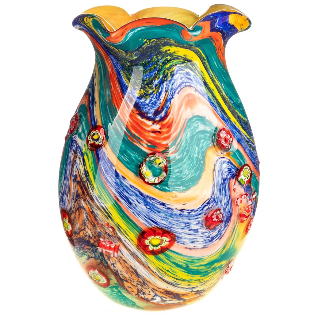 [LA-1822588] Murano-Stil Glas Vase