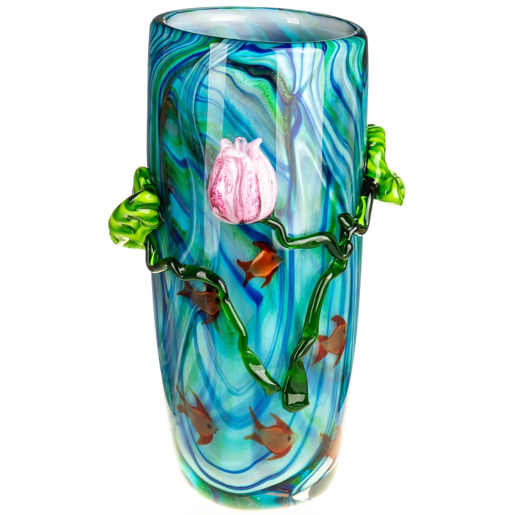 [LA-1822591] Murano-Stil Glas Vase