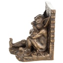 Bronzeskulptur Bronzefigur Buchstütze Gargoyle