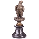Bronzeskulptur Bronzefigur Adler