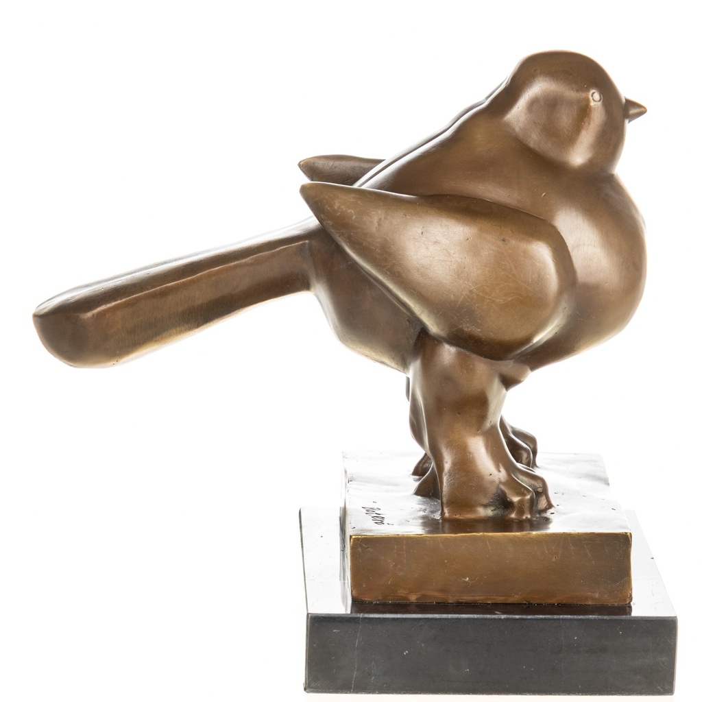 [LA-1822674] Moderne Bronzefigur Vogel