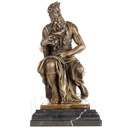Bronzeskulptur Bronzefigur Moses