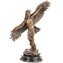 Bronzeskulptur Bronzefigur Indianer