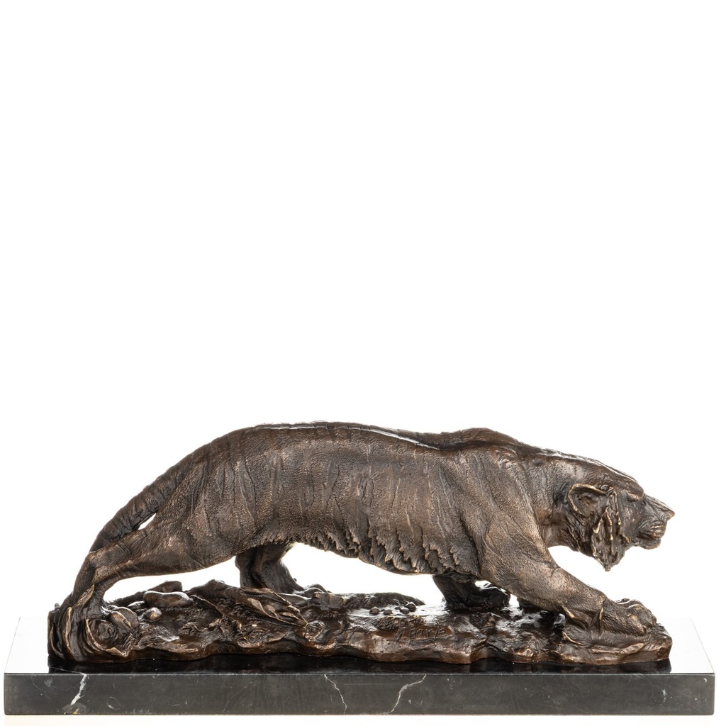 [LA-1822681] Bronzeskulptur Bronzefigur Tiger