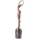 Moderne Bronzefigur Weiblicher Akt