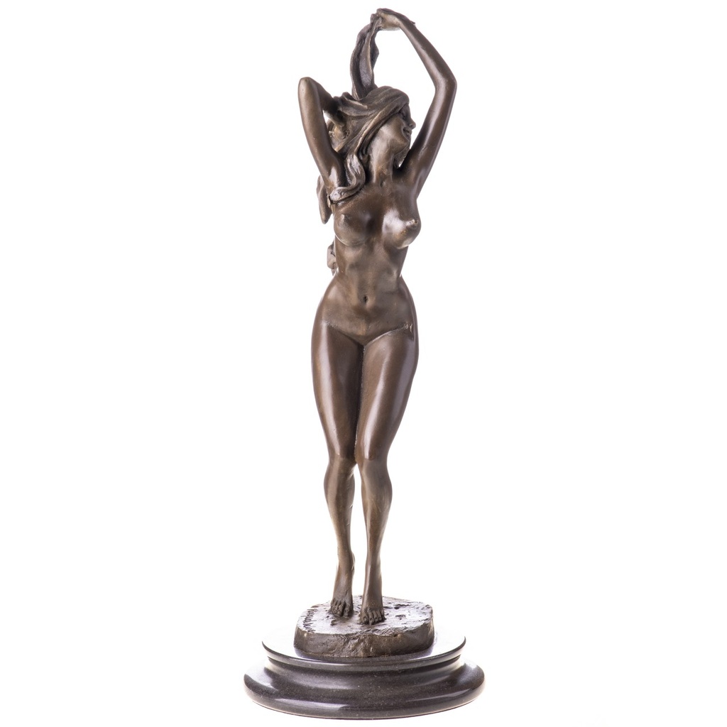 [LA-1822730] Bronzeskulptur Bronzefigur weiblicher Akt