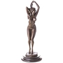 Bronzeskulptur Bronzefigur weiblicher Akt