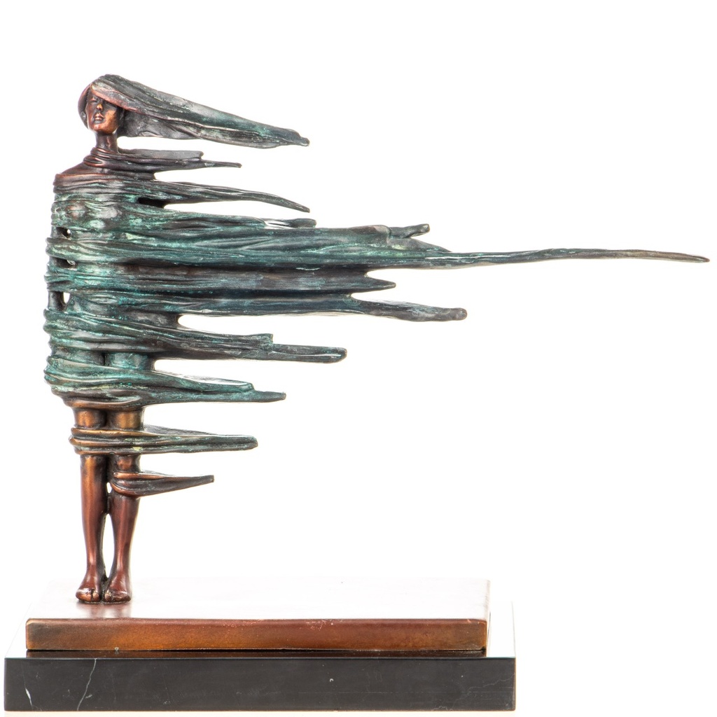 [LA-1822748] Moderne Bronzefigur