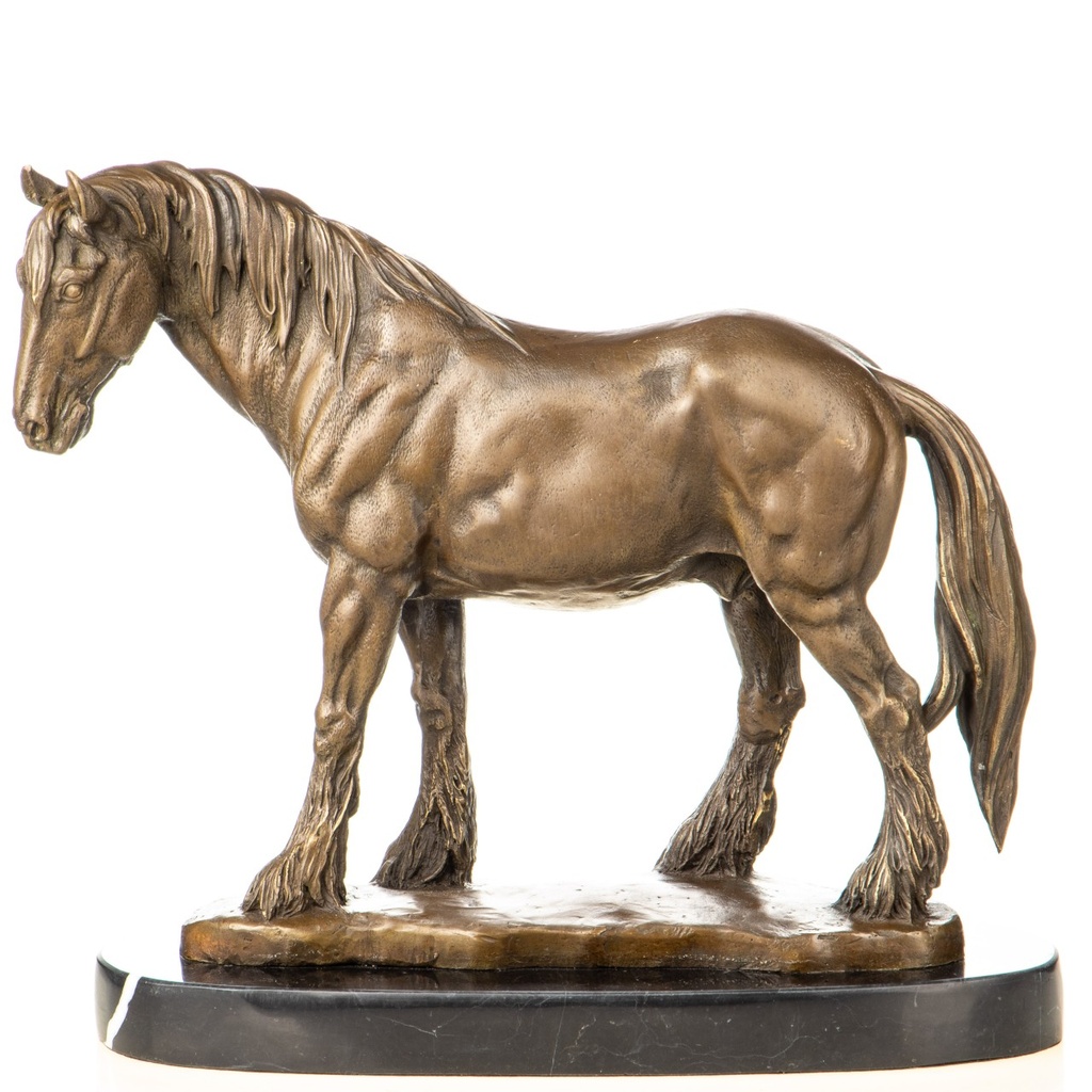 [LA-1822768] Bronzeskulptur Bronzefigur Pferd