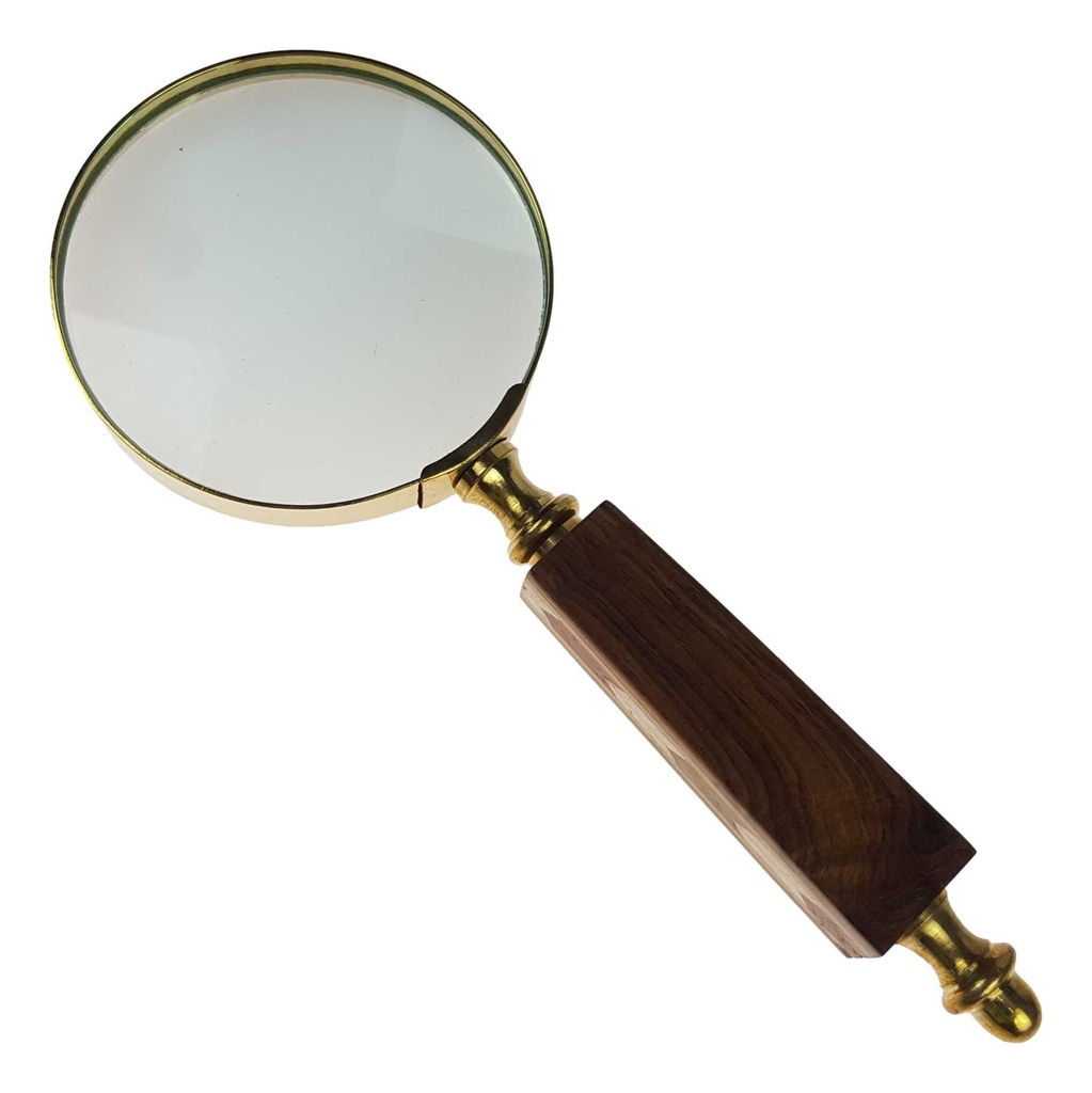 [LA-62437] Leselupe Handlupe Vergrößerungsglas Glas #62437