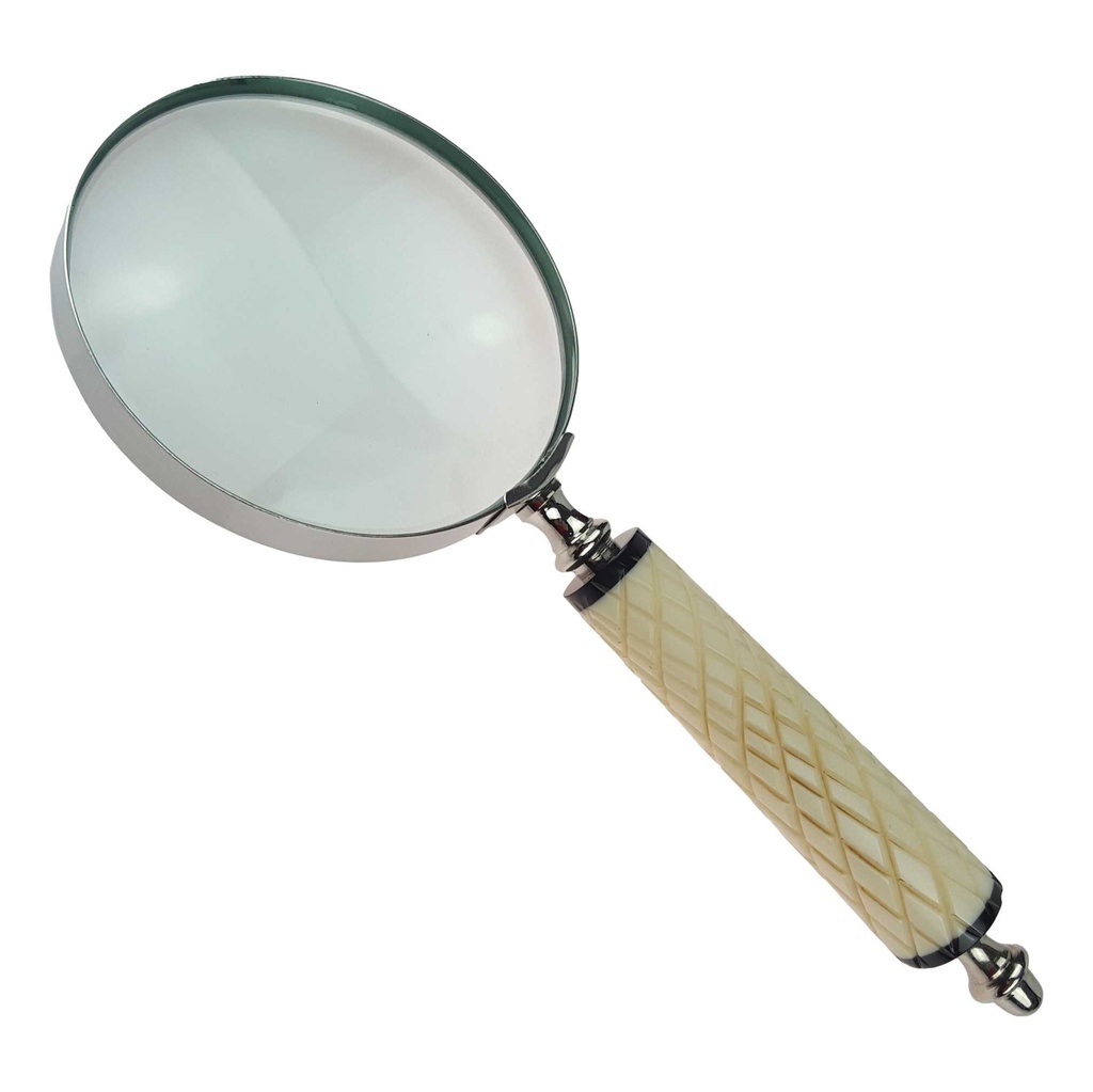 [LA-62449] Leselupe Handlupe Vergrößerungsglas Glas #62449