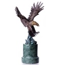 Bronze Skulptur Figur Bronzeskulptur Bronzefigur Zoo Vogel Adler