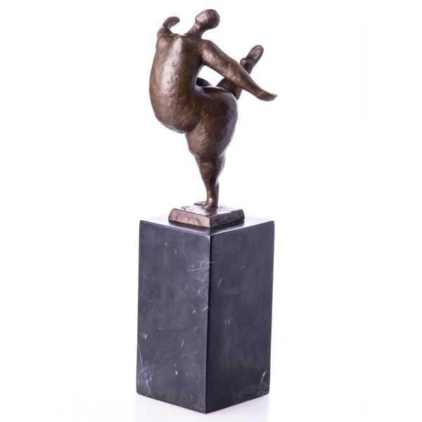 [LA-62575] Bronze Skulptur Figur Bronzeskulptur Bronzefigur Weiblicher Akt Modern Abstrakt-Stil #62575