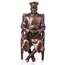 Bronze Skulptur Figur Bronzeskulptur Bronzefigur Josef Stalin