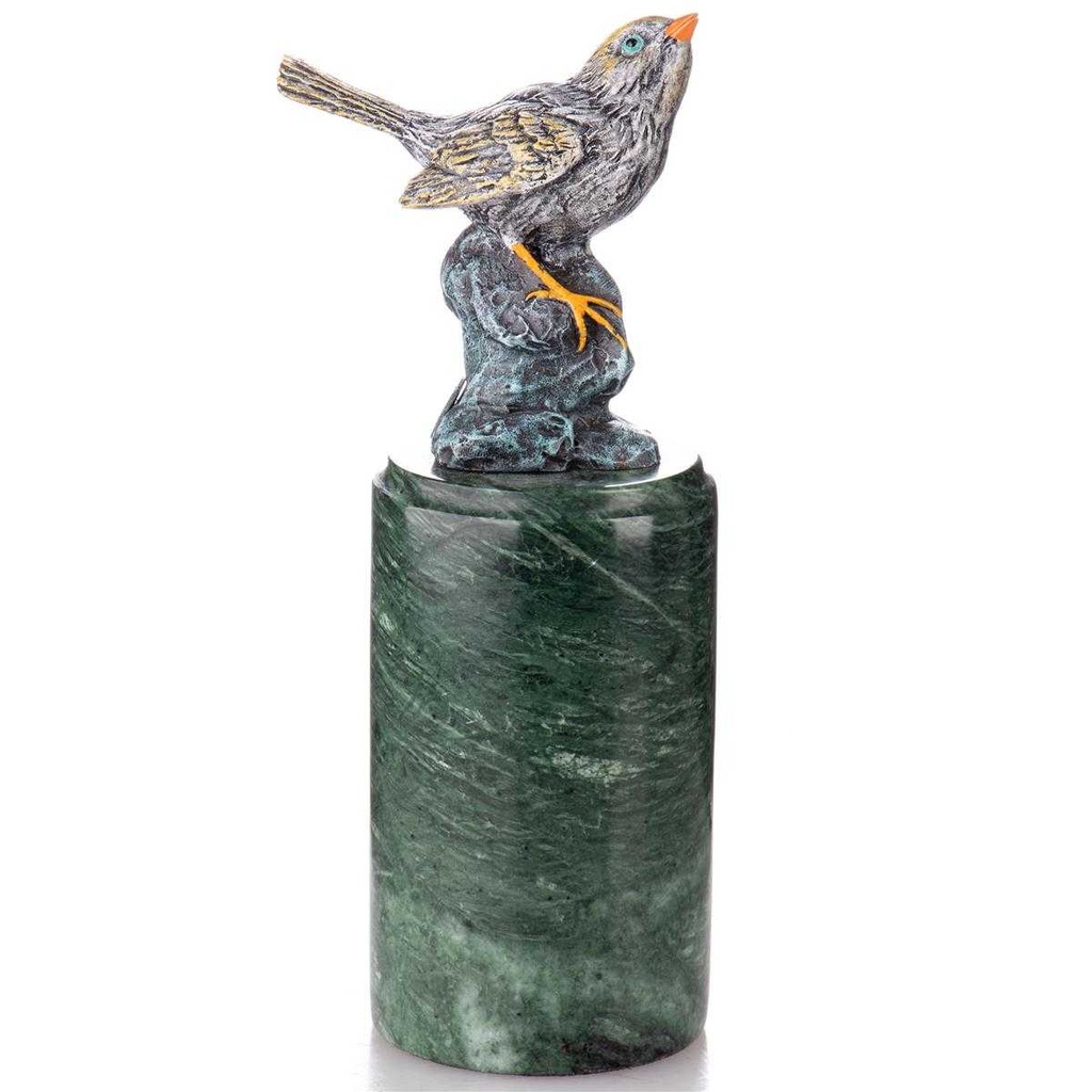 [LA-62660] Bronze Skulptur Figur Bronzeskulptur Bronzefigur Vogel